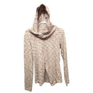 Columbia W’s Hooded Pullover Top Long Sleeve Shirt Gray Size M